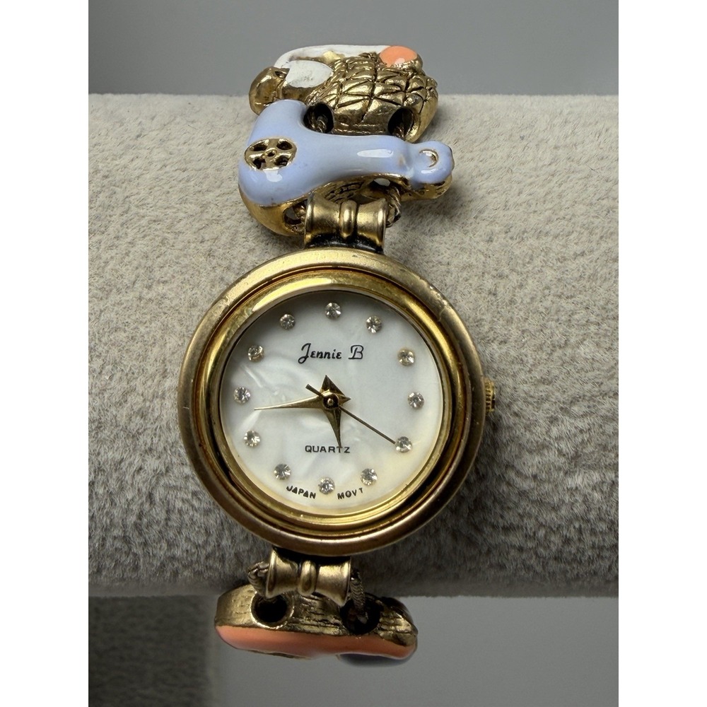 Jennie B New Battery Hairdresser Makeover Ladies Charm Watch 24MM 7.5"